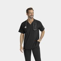 Epic Mens V-Neck Top by IRG Scrubs, Style: 4851-BLK